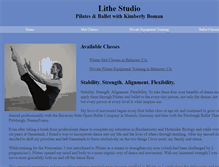 Tablet Screenshot of lithestudio.com